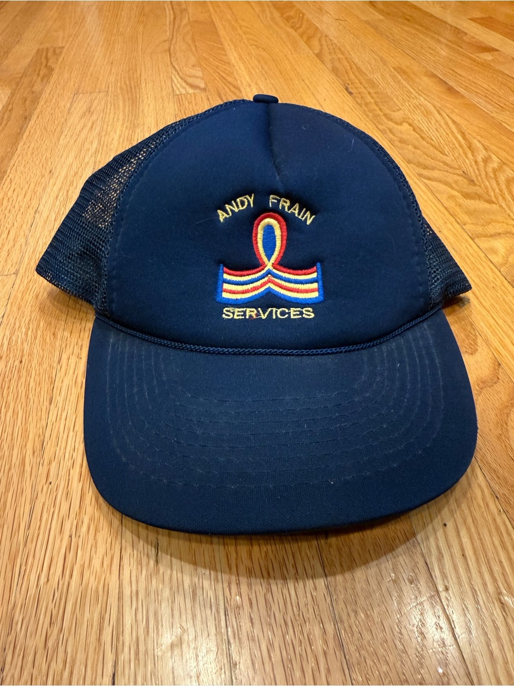 Andy Frain Services Navy Mesh-Back Hat